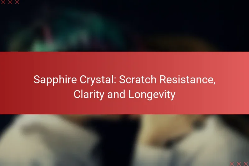Sapphire Crystal: Scratch Resistance, Clarity and Longevity